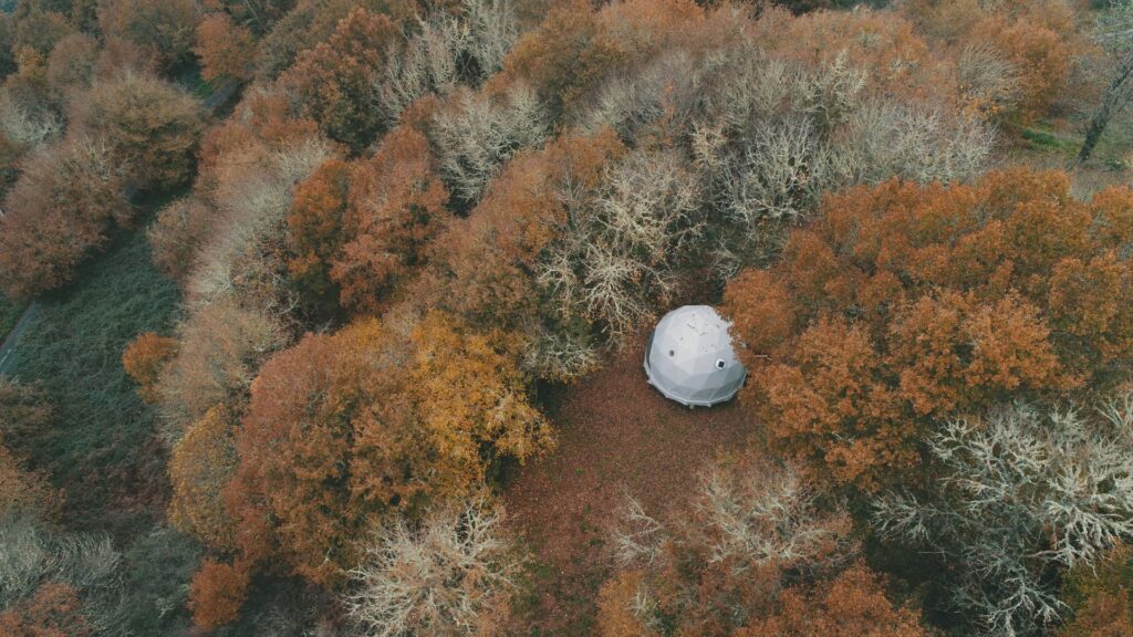 Sustainability in Glamping in Forests at O castro Art Village